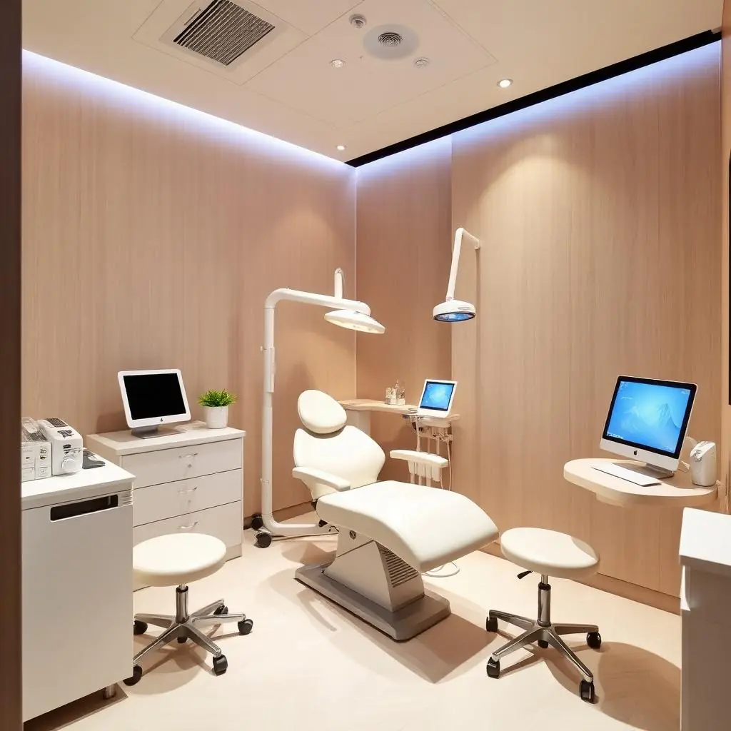 Aesthetic dermatology treatment room (illustrative image)
